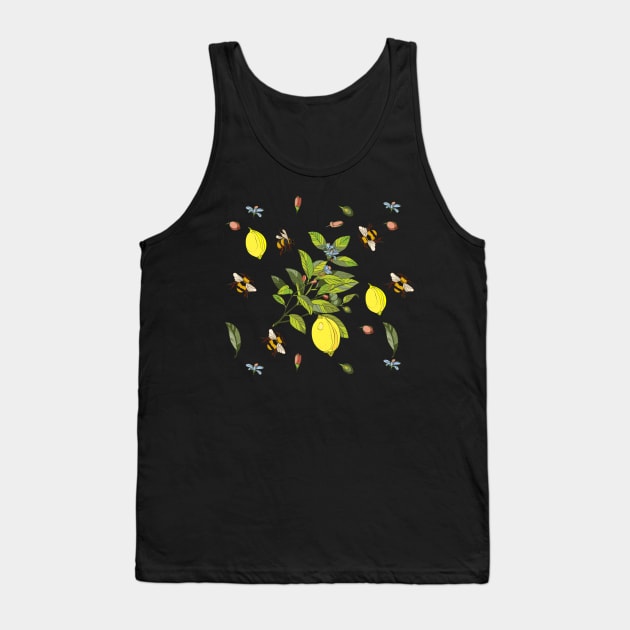 lemon Tank Top by EEVLADA